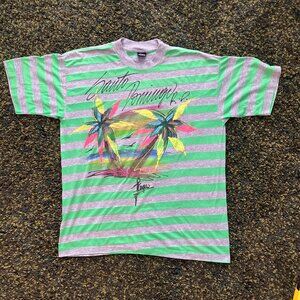 Ocean Pacific Vintage Striped T (fits L)